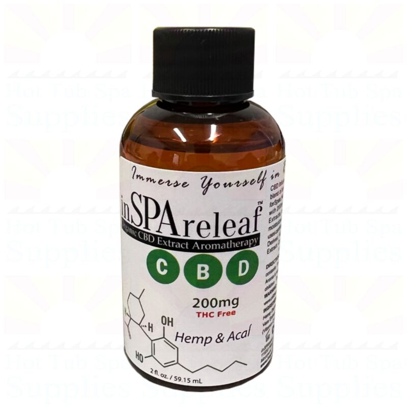 inSPAreleaf 2oz Liquid - Hemp & Acai