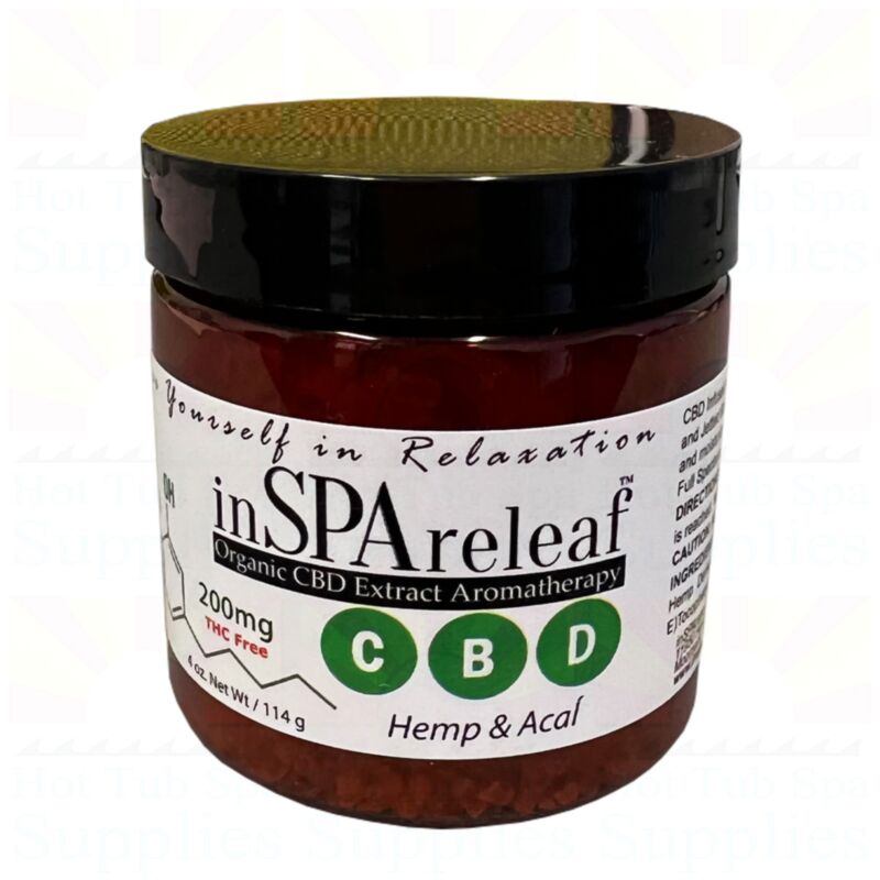 inSPAreleaf 4oz Crystal - Hemp & Acai