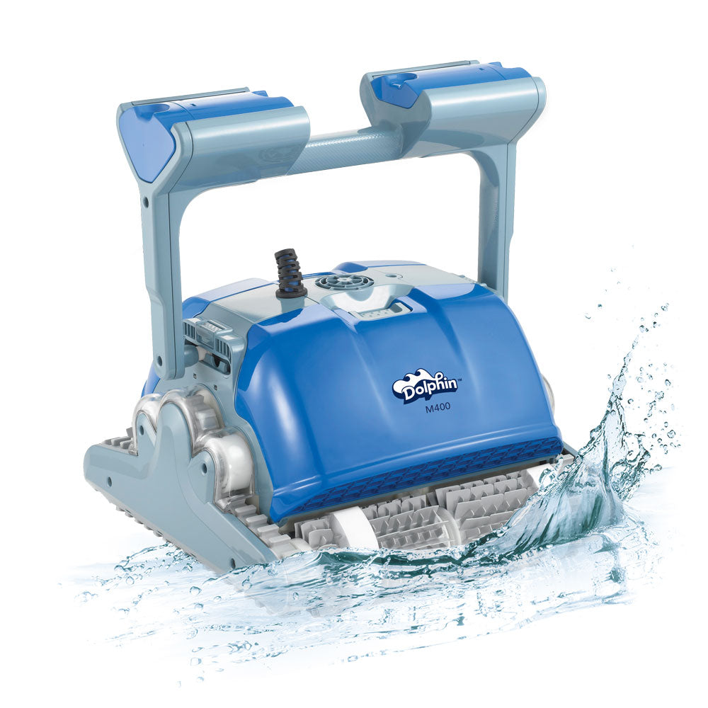 Dolphin Supreme M400 Robotic Vacuum for Inground Pools w/WiFi & Caddy