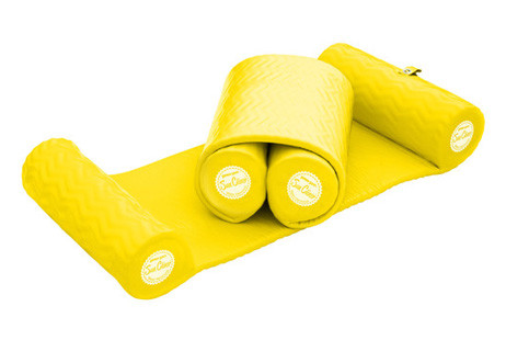 Texas Recreation Sun Cliner Water Hammock Yellow