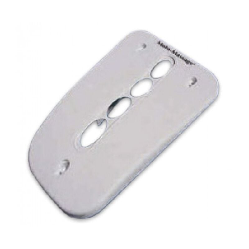 36079 Faceplate Moto White