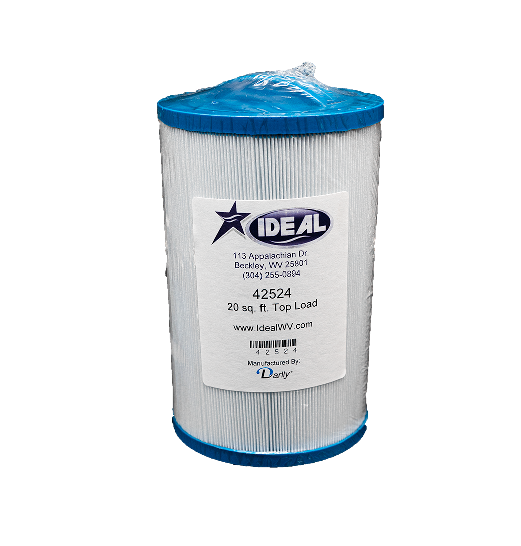 Spa Filter Cartridge, 42524, 20 Sq. Ft. Top Load Strong Spas, Replaces