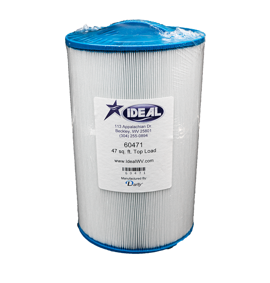 Spa Filter Cartridge, 60471, 47 Sq. Ft. Top Load, Replaces 6CH-47 & FC