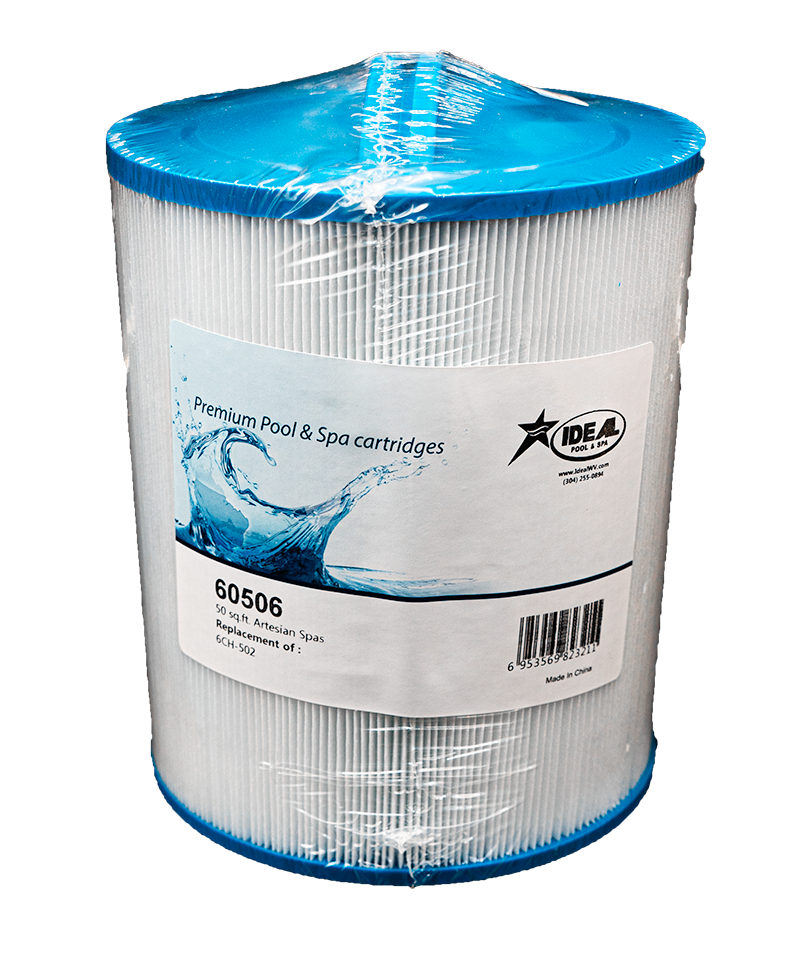 Spa Filter Cartridge, 60506, 50 Sq. Ft. Artesian Spas, Replaces 6CH-50