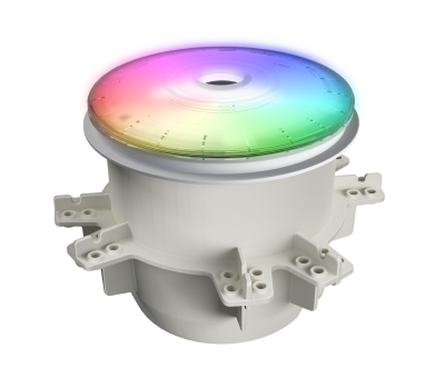 PAL Evenglow Multi Color LED Bubbler for Gunite/Concrete Pools w/ 80'
