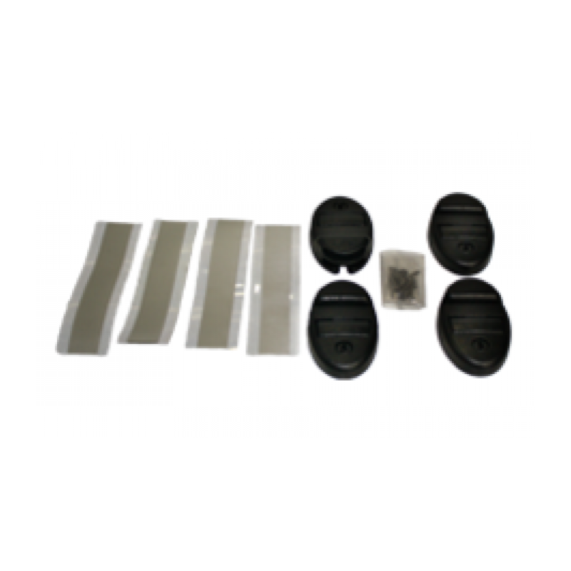 71515 Cover Lock Kit, 4 Sets (Black)
