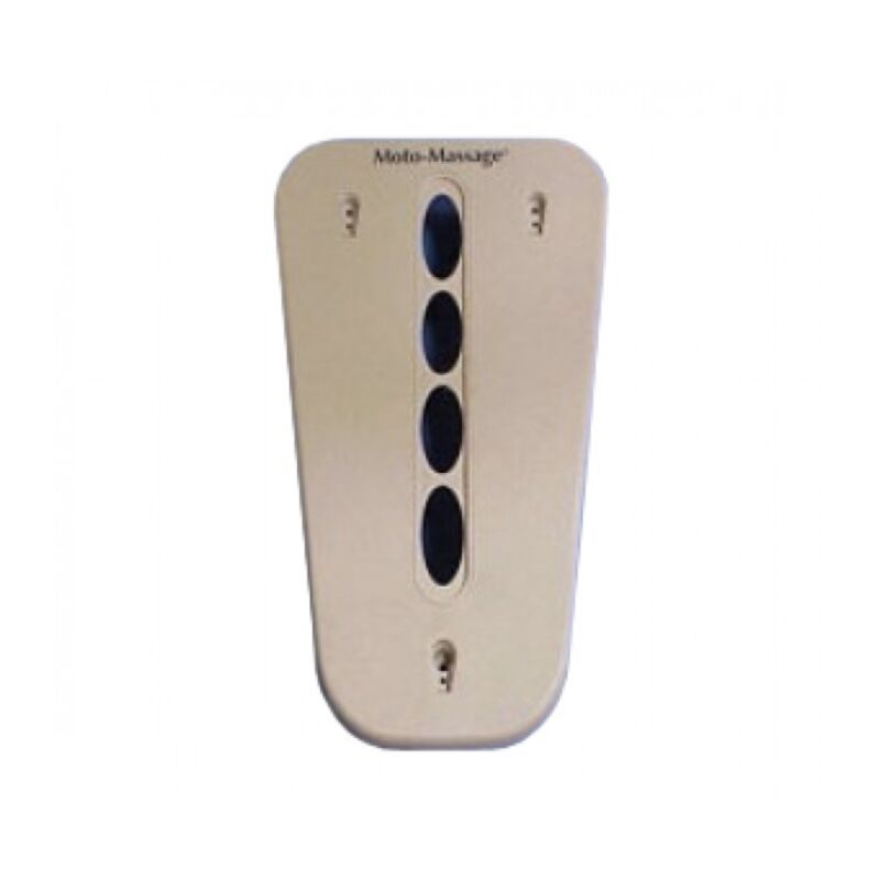 71895 Moto Faceplate Ovals Taupe