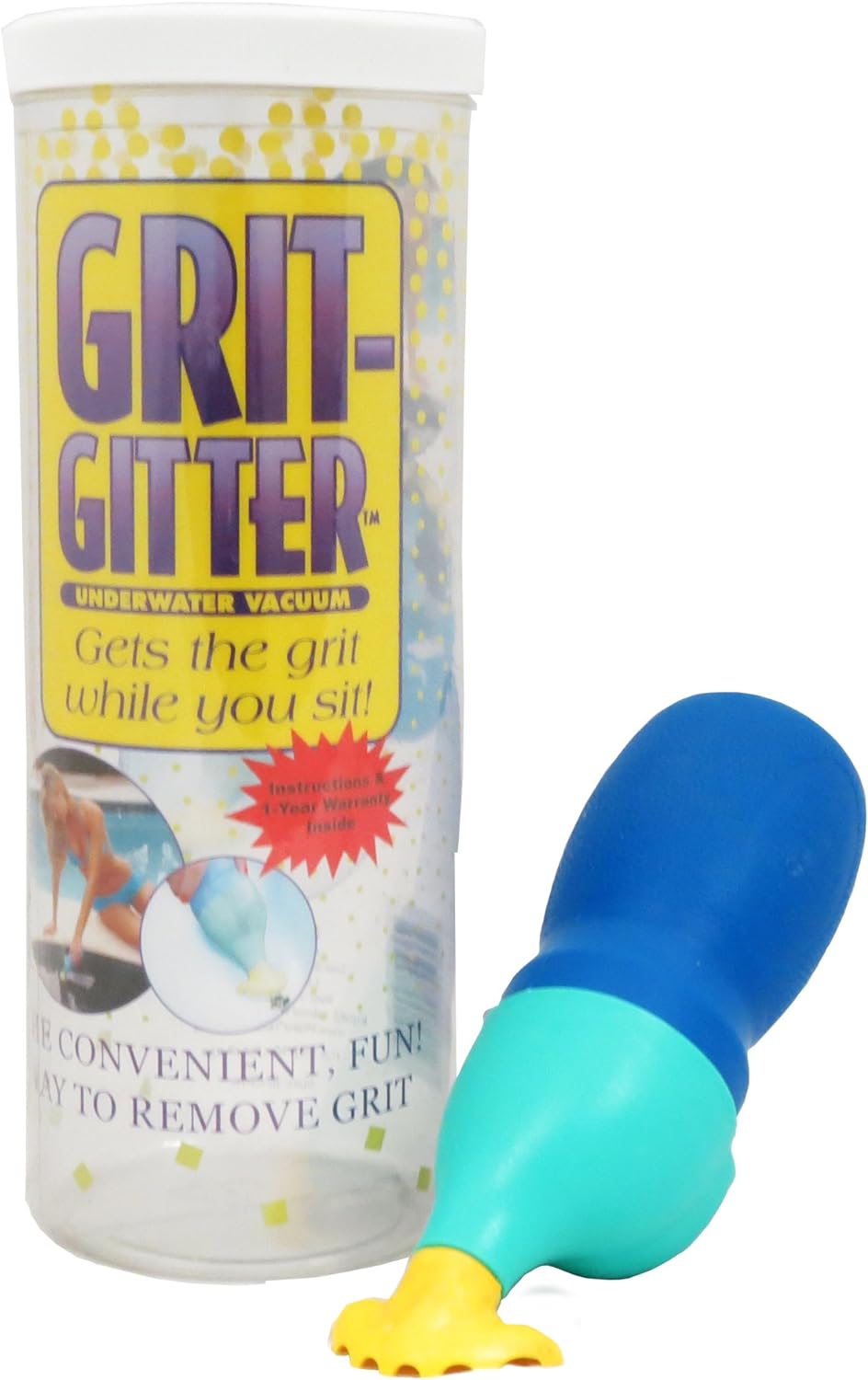 Water Tech Grit-Gitter Spa Vacuum Cleaner for Spot Cleaning, 12/Case |