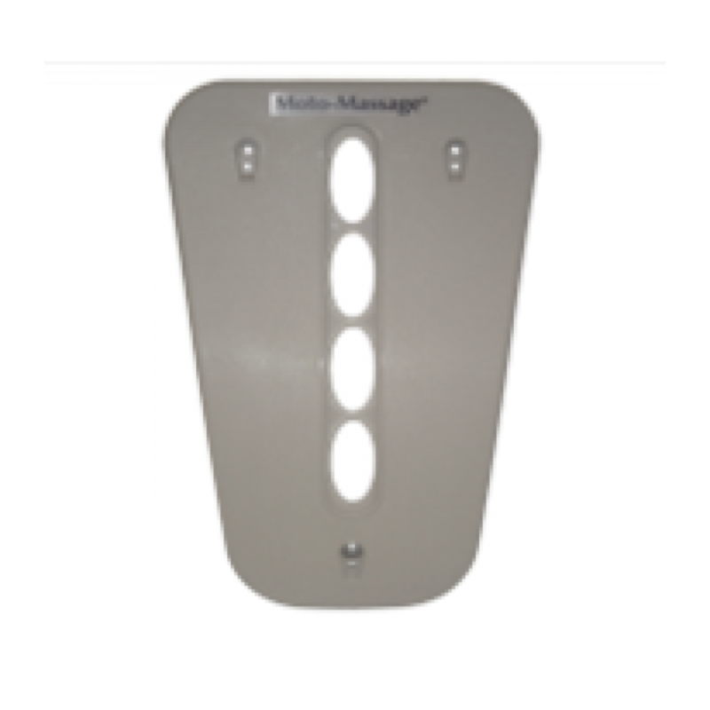 73305 Faceplate Moto Ovals Warm Grey
