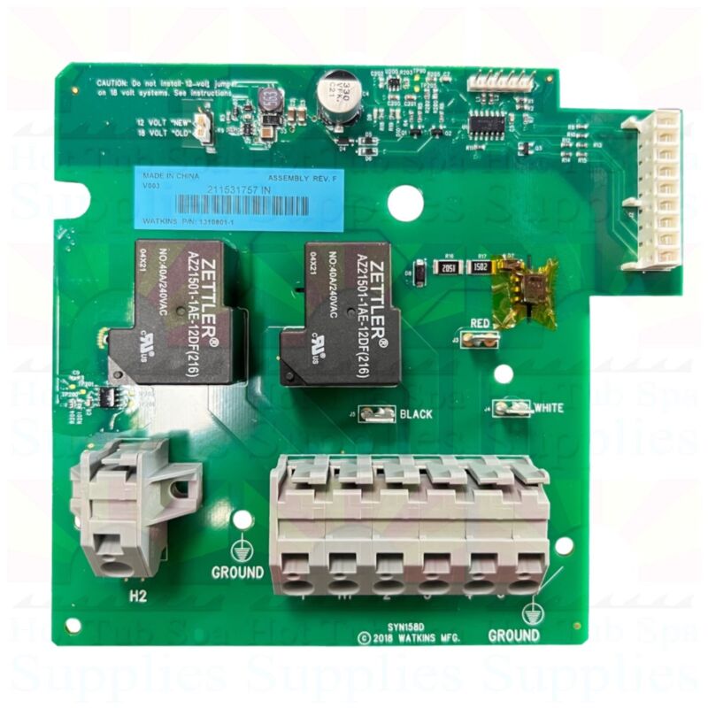 Spa Heater Relay Board 77119