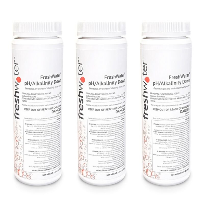 80041 Freshwater PH Down/ALK Down 1.5 LB - 3 Pack