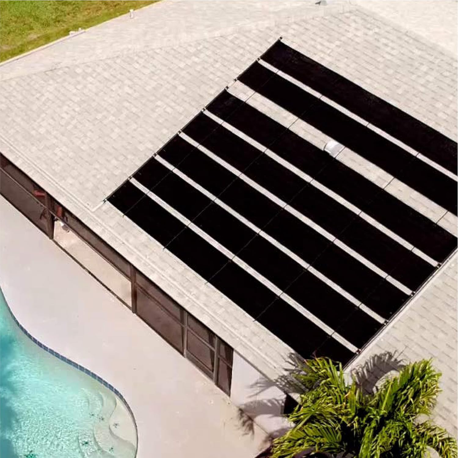 SmartPool SunHeater I/G Pool Solar Heating System w/ Two 2' x 20' Sola