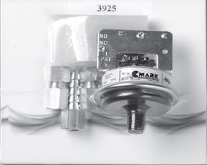 Aladdin Universal Pressure Switch 1-5 PSI 25A | 3925