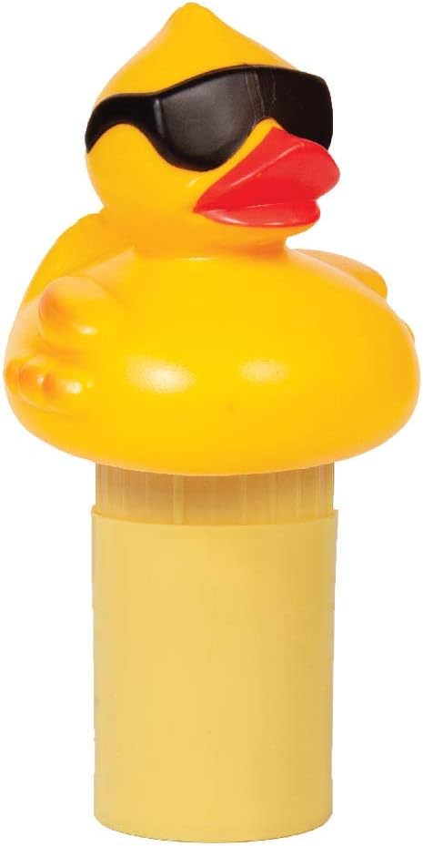 GAME Derby Duck Chlorinator, Mid-Size, Holds Three (3) 3" Tablets (112