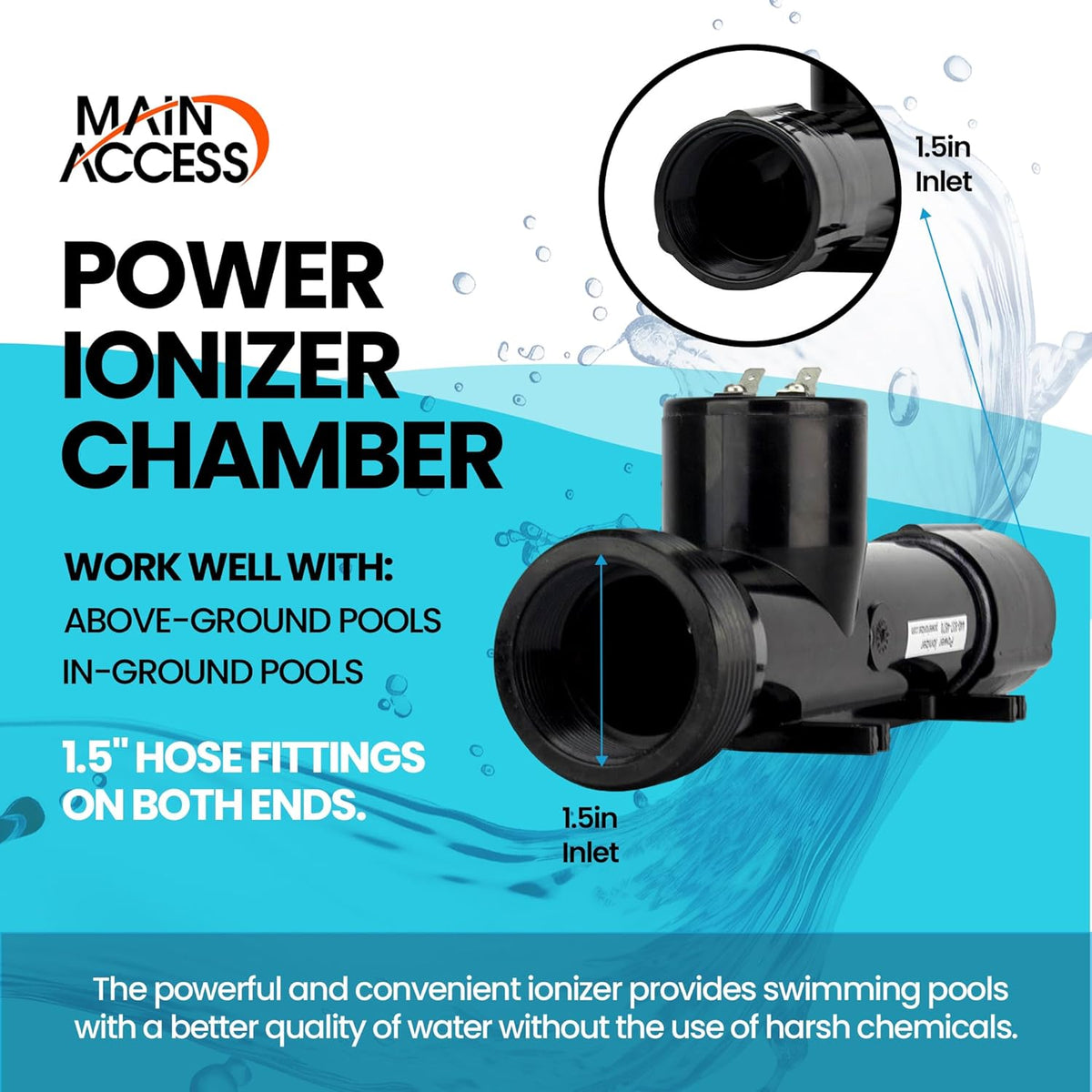 Main Access Power Ionizer Replacement Chamber (4CH4002R)