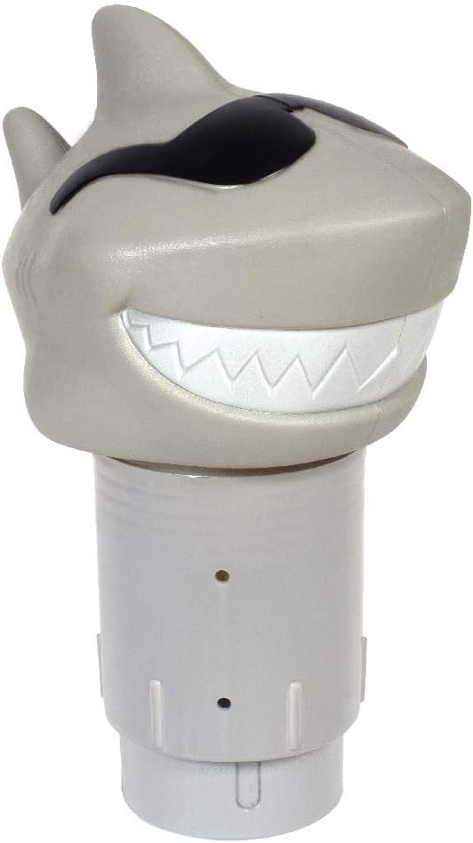 GAME Surfin Shark Chlorinator, Holds Five (5) 3" Tablets (11402-BB)