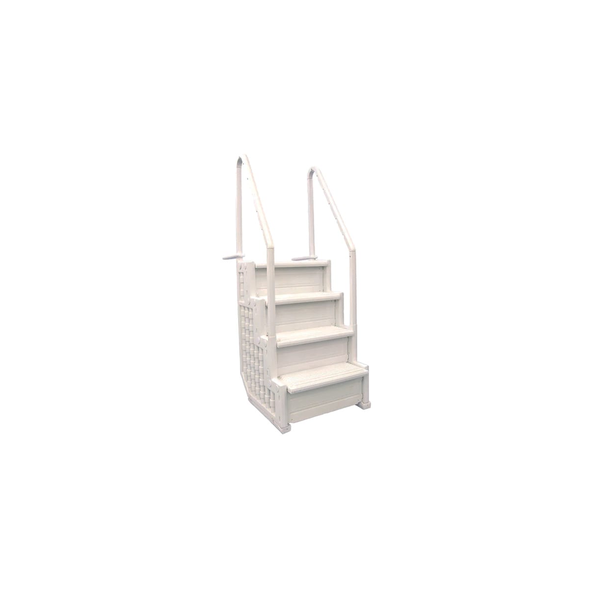 Blue Torrent Antigua 32" Wide Entry Step for 48-54" A/G Pools, White |