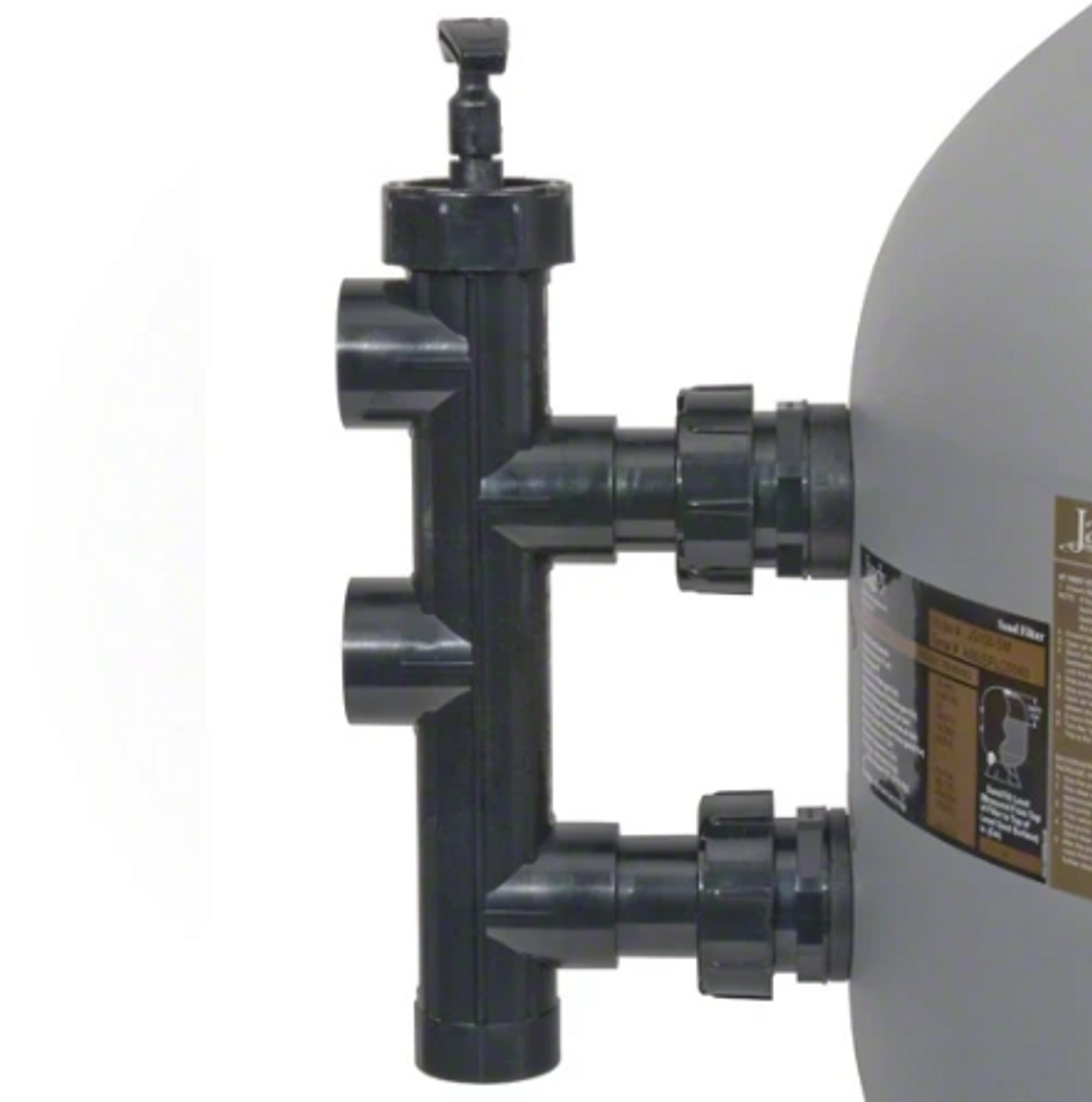 2" Side Valve, 8" Center to Center with Pre-Plumbed Universal Union Ki