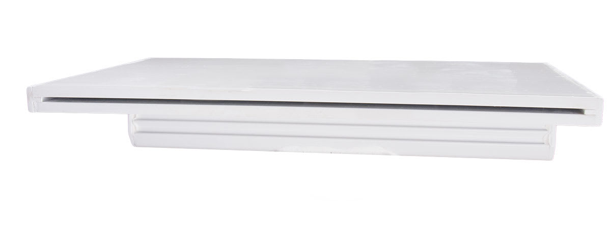 CMP 12In Pool Waterfall (9In Lip; Back Port); Gray | 25577-131-900