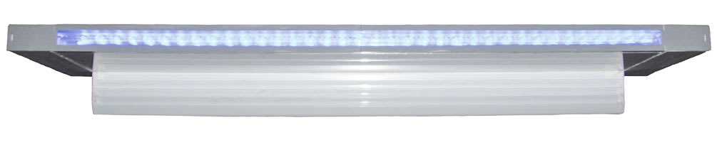 Brilliant Wonders 24" LED Waterfall Back Port, 6" Lip, 100' Cord, Whit