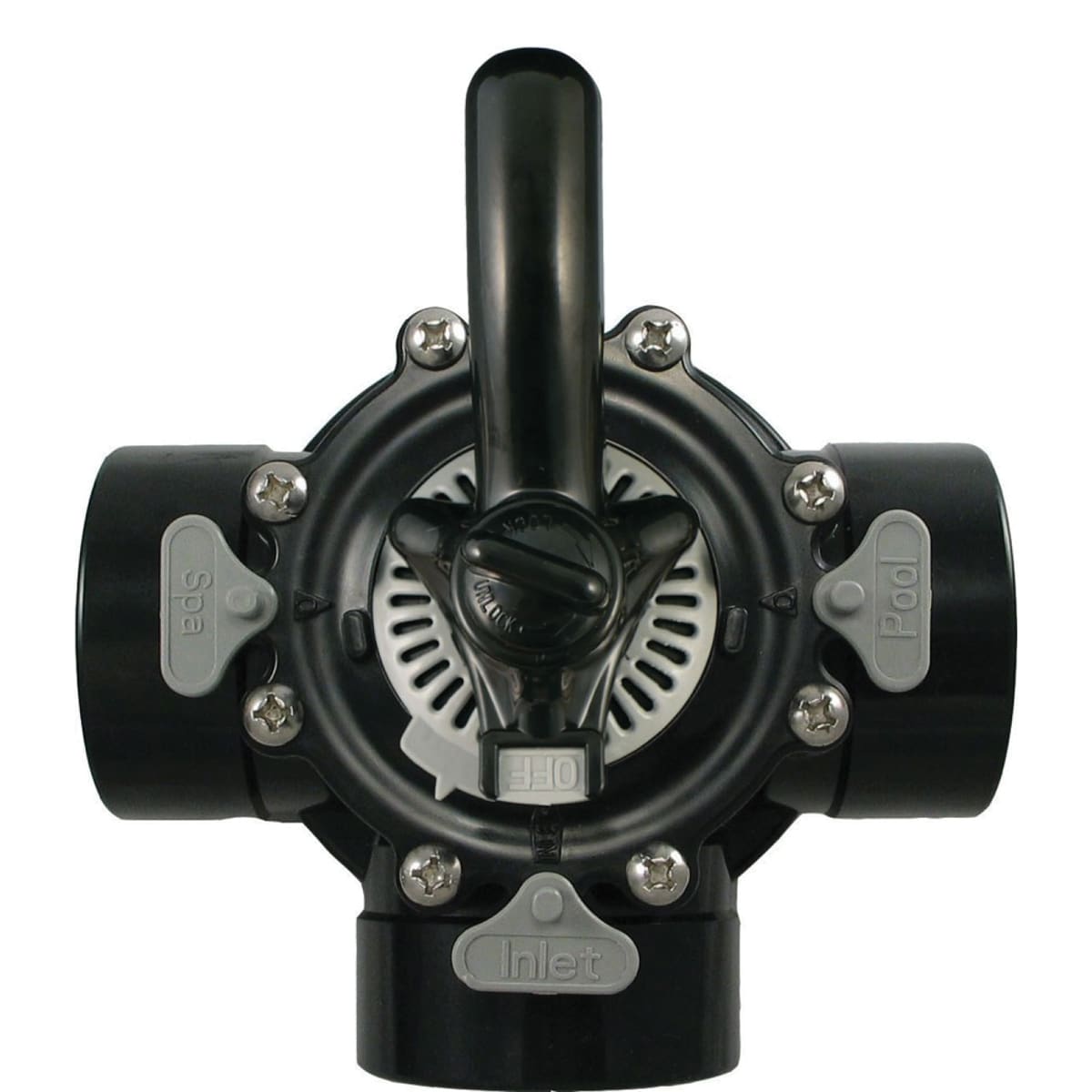 CMP HydroSeal 2" Socket Ã— 2.5" Spigot 3-Way Diverter Valve | 25913-20