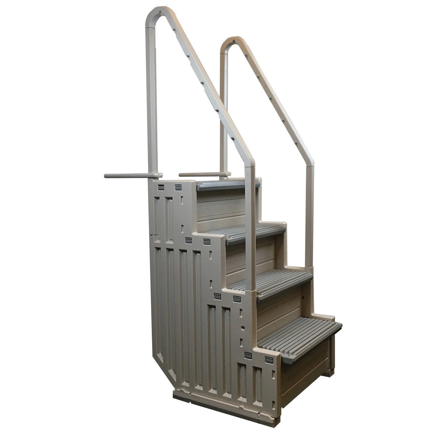 Confer Economy In-Pool Step for Flat Bottom Pool, Warm Beige | #STEP-1