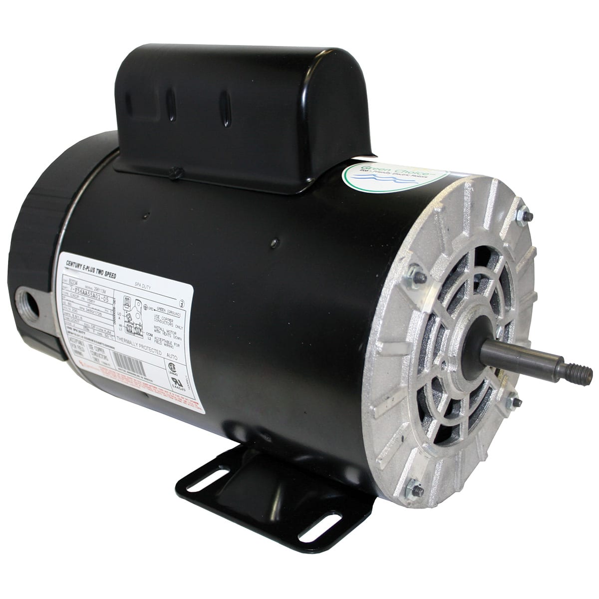 Century Pool Pump Motor 3HP 2-Speed 1 Phase 60Hz 230V 56Y Frame | B223