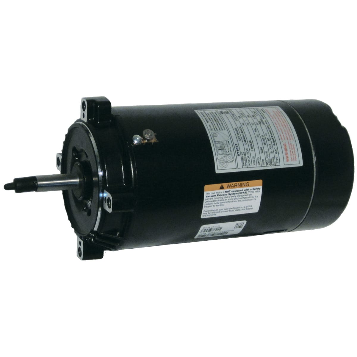 Century Pool Pump Motor Threaded Shaft 3/4HP 1-Speed 115/230V 56J Fram
