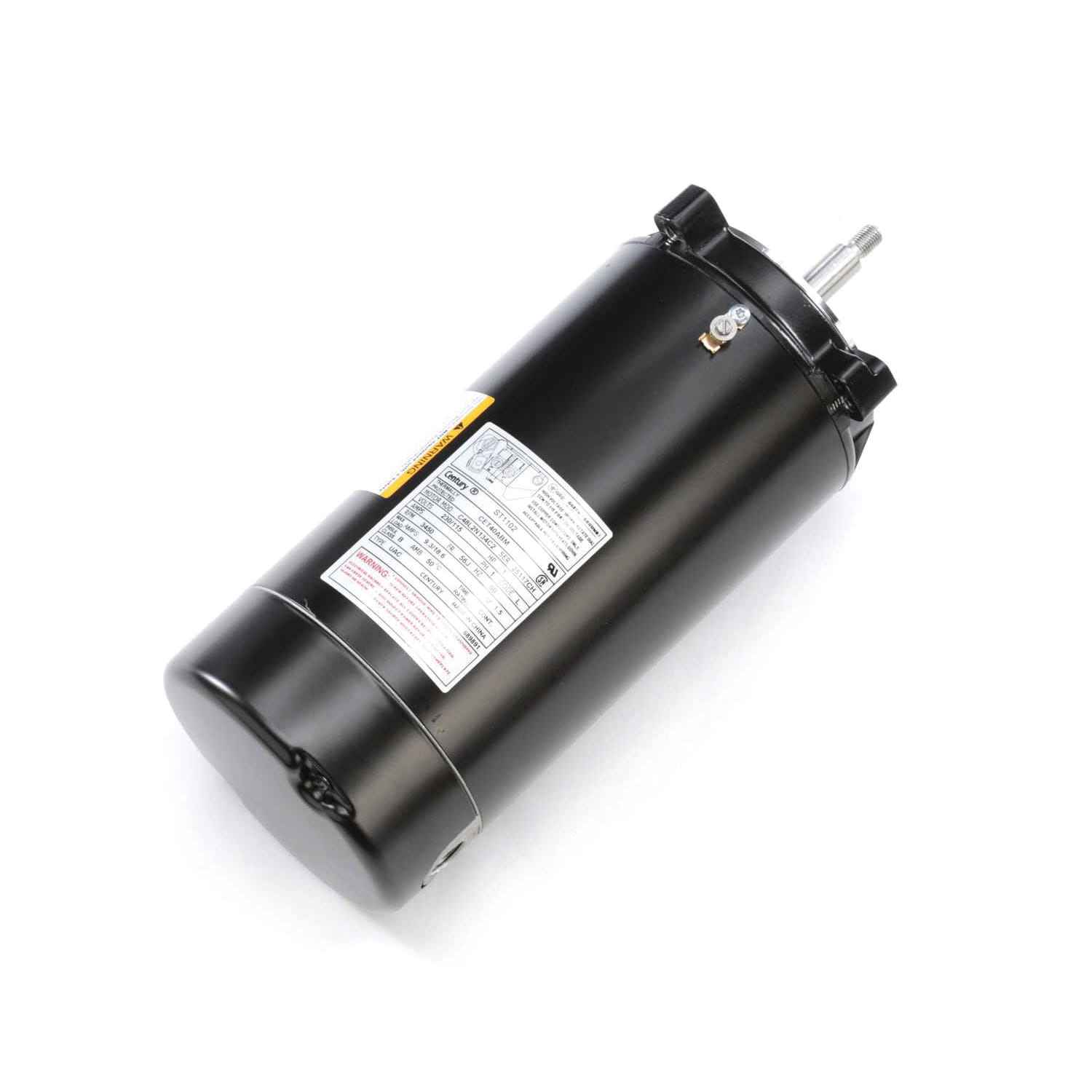 Century Pool Pump Motor Threaded Shaft 1HP 1-Speed 115/230V 56J Frame
