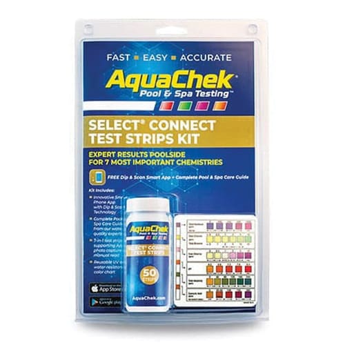 AquaChek Select Connect 7-in-1 Test Strips w/ Photo Capture App, 50/Pa