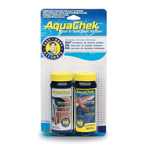 AquaChek Salt System Test Kit, 10 Salt Test Strips & 25 Multi-Test Str