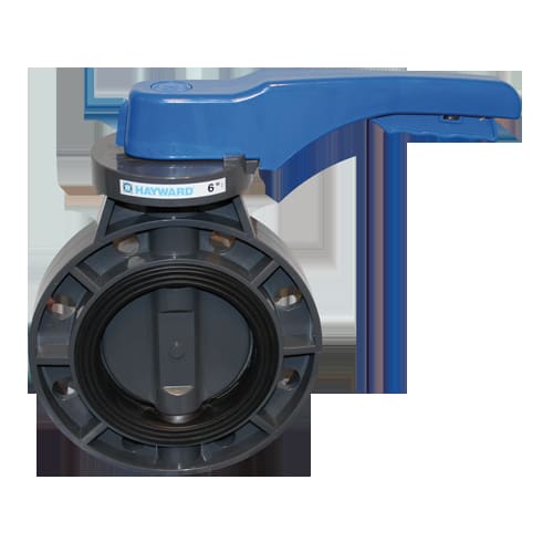 Hayward BYCN 8" PVC Butterfly Valve Lever | BYCN1080E1LGB