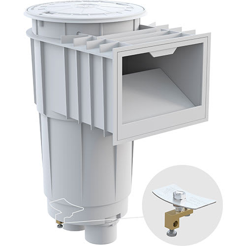 Hayward SkimMaster 2" x 2.5" Skimmer w/ Float Valve, White | SP1072S2F