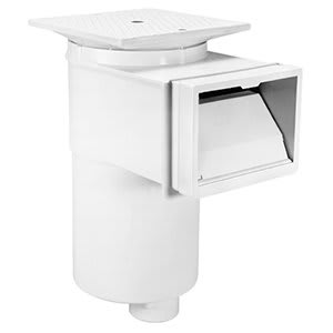 Hayward 2" Threaded Wall Skimmer w/ Round Lid | SP1082RC
