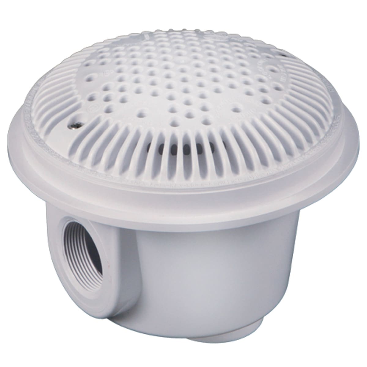 Hayward 8" Round Suction Outlet for Concrete Pools, 2" FIP x 1.5" FIP