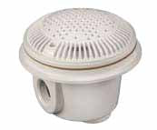 Hayward 8" Round Suction Outlet for Concrete Pools, 2" FIP x 2" FIP |