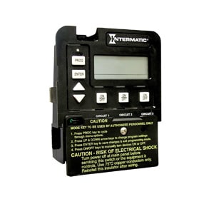Intermatic 24 Hour Three Circuit Programmable Pool Control Mech. (25A,