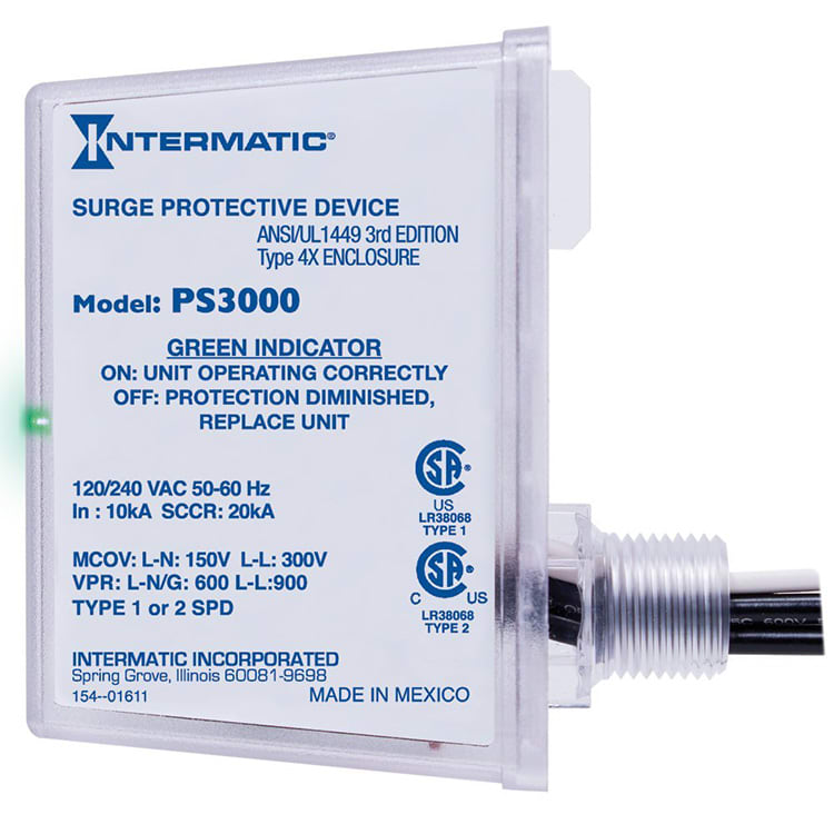 Intermatic Surge Protection Device 120/240V 4X Enclosure Intermatic Su