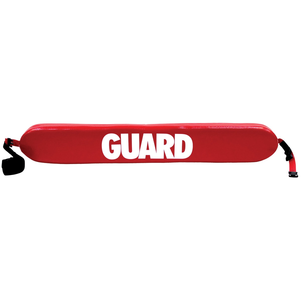 Kemp USA 40" Rescue Tube w/ Plastic Clips, Red w/ White Guard Logo | 1