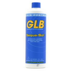 GLB Sequa-Sol Sequestering Agent Pool Stain Preventer, 32 oz Bottle |