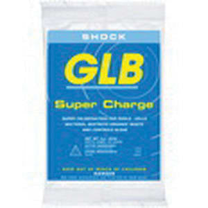 GLB Super Charge Cal Hypo Granular Chlorine Shock, 1 lb Bag, 24/Case |