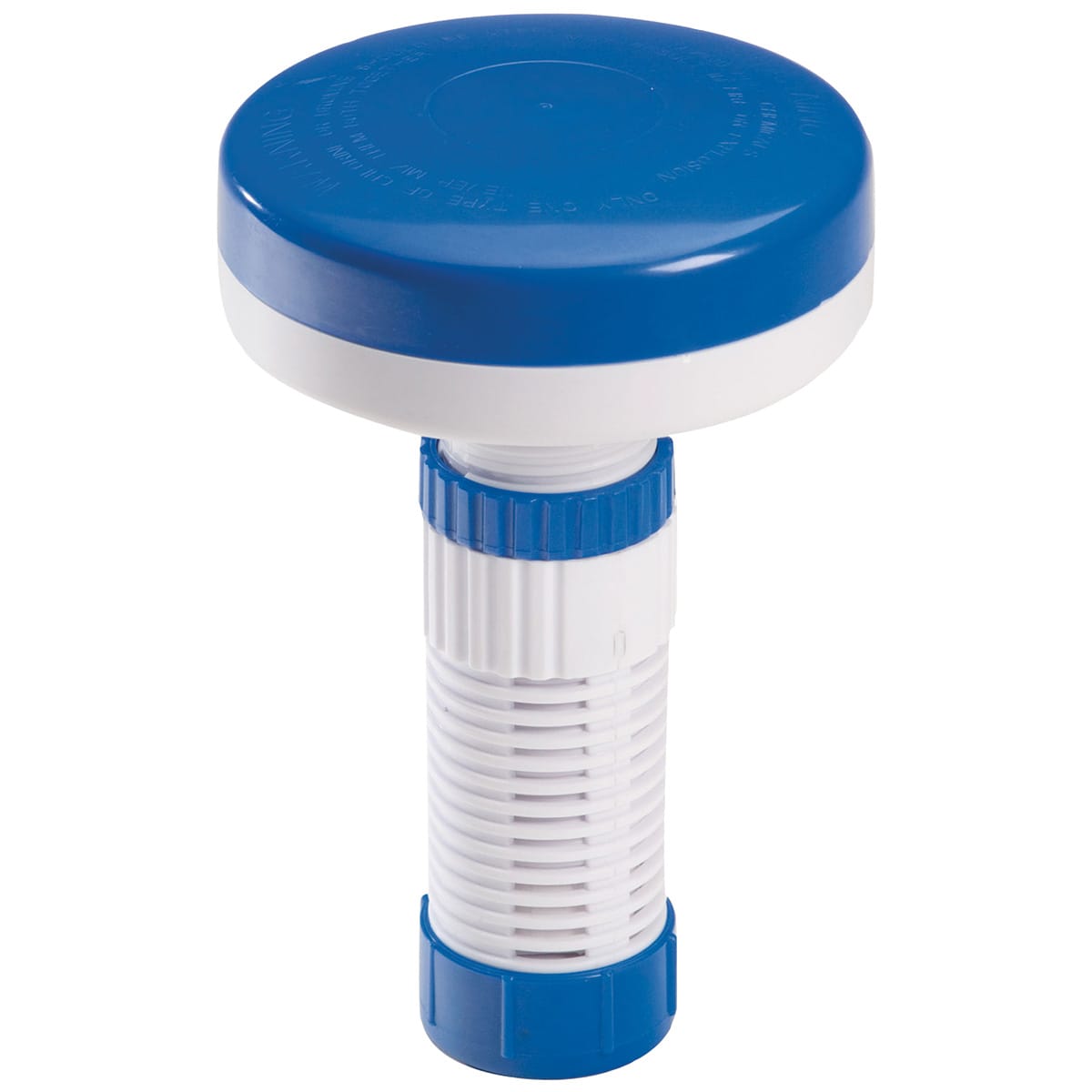 Ocean Blue Floating Spa Chemical Dispenser for 1" Tablets, Blue/White