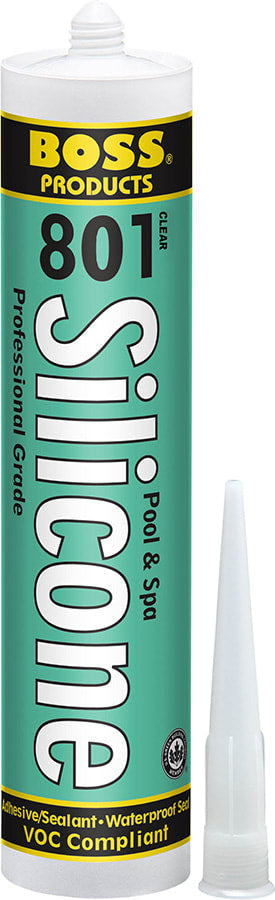 American Granby Boss Silicone Adhesive Grout, Neutral Clear, 10.3 oz |