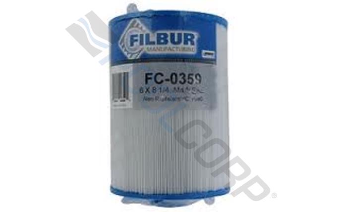 SPG-051-2027 FC-0359 40SQF 3OZ 8.25"x1.5" SAE TOP LOAD CARTRIDGE ELEME