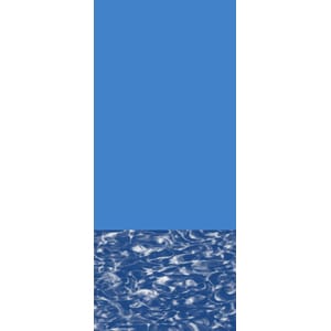 Swimline 12' x 24' Oval A/G Overlap Liner 48-52" Wall, Swirl Bottom |