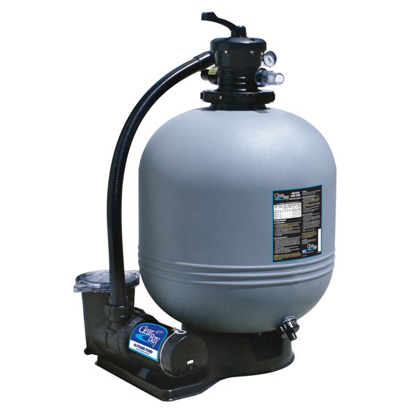 Waterway CareFree 19" A/G Sand Filter System w/ 1.5HP Pump | 520-5337-