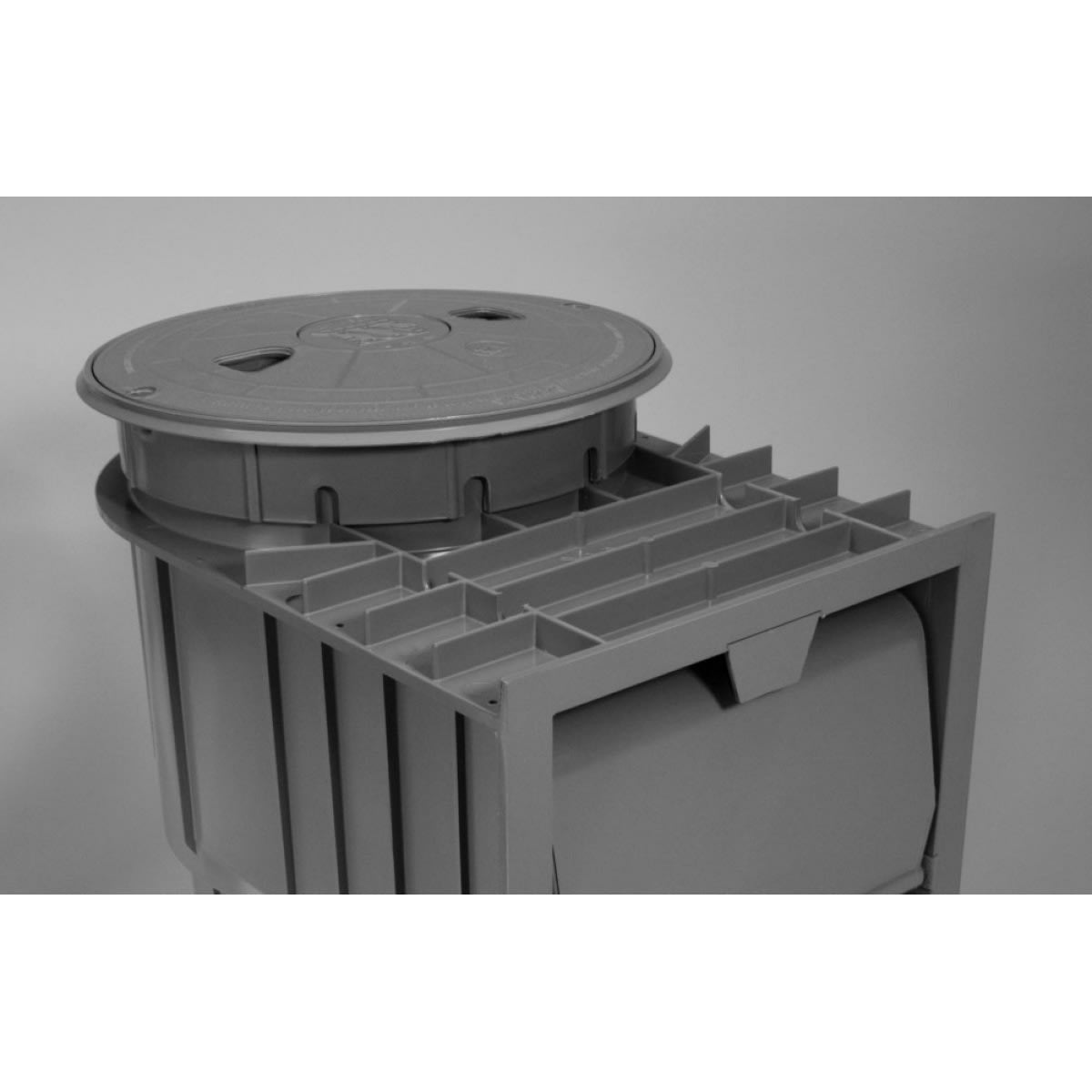 Waterway Renegade Gunite I/G Skimmer, Gray | 540-6417