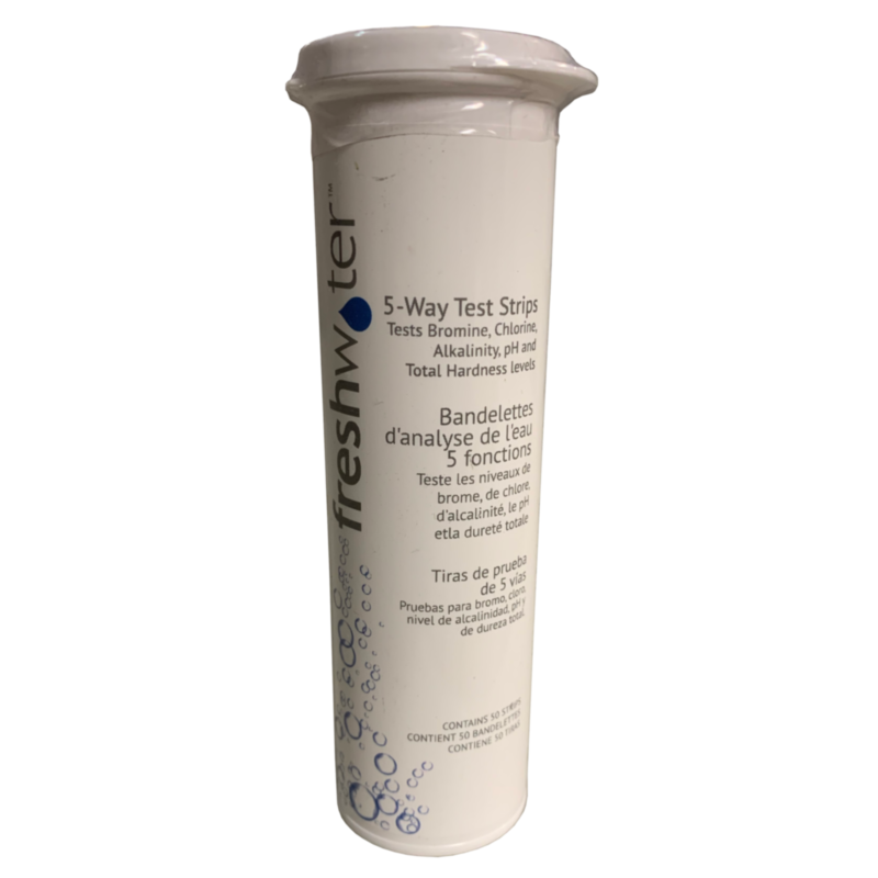 Freshwater 5-Way Spa Test Strips, 50 Pack - 80090