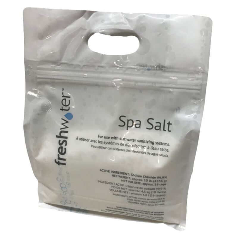 Freshwater Spa Salt for Sanitizing Systems, 10 lb. Bag - 80000