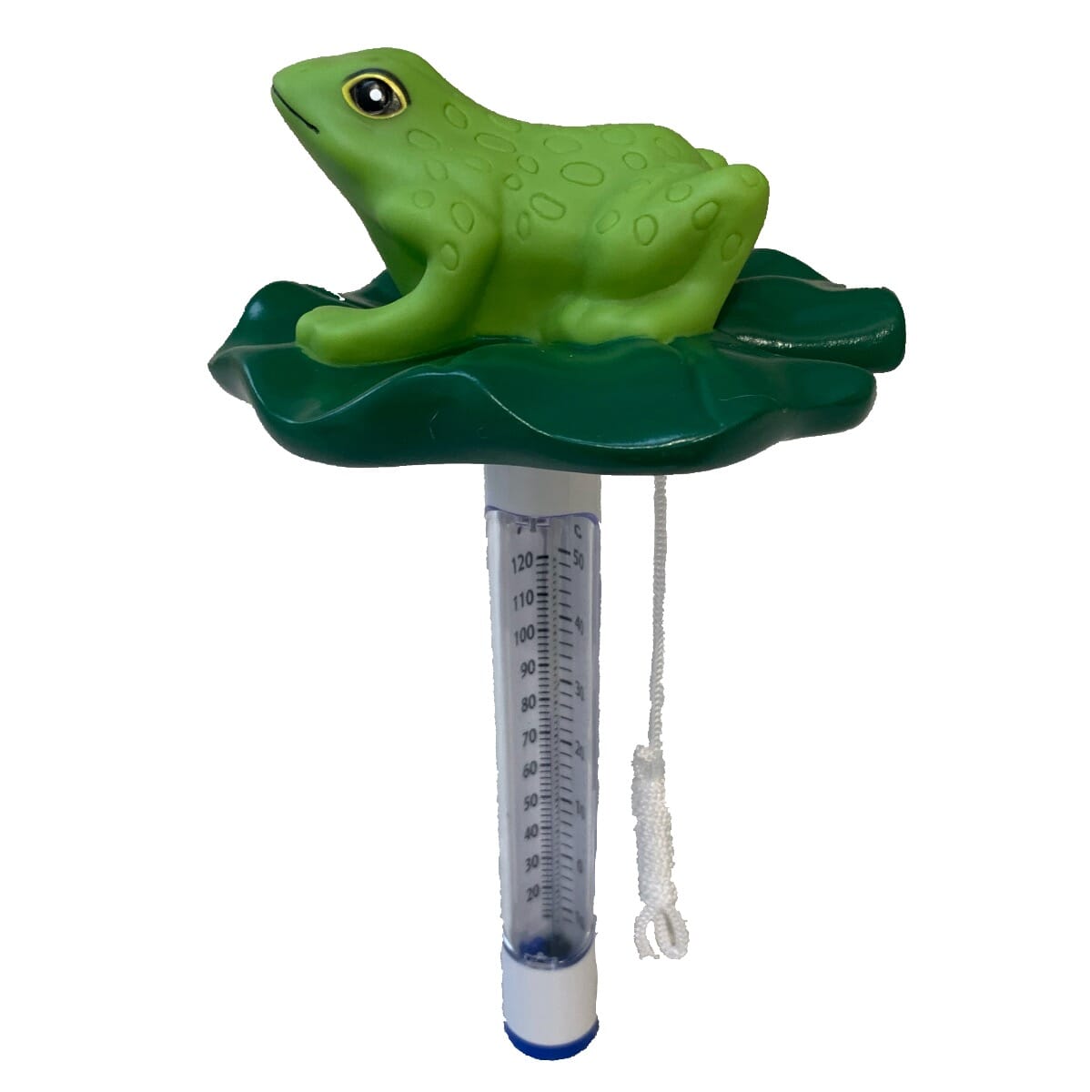 Frog on a Lily Pad Floating Pool Thermometer